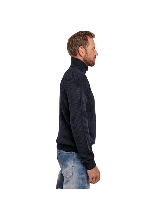 Brandit Brandit Sweter 5019.8 Granatowy Regular Fit