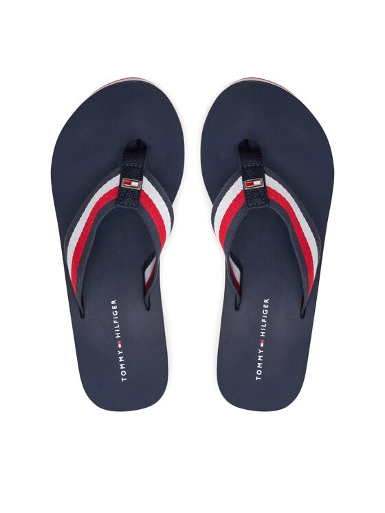 Flip flop Tommy Hilfiger Corporate Wedge Beach Sandal FW0FW07987 Colorat