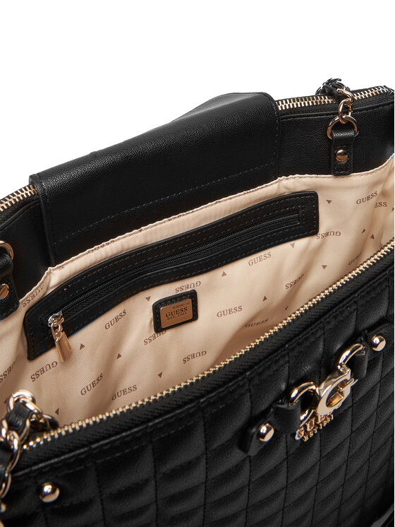 Guess Guess Дамска чанта Nadira HWQG84 24220 Черен