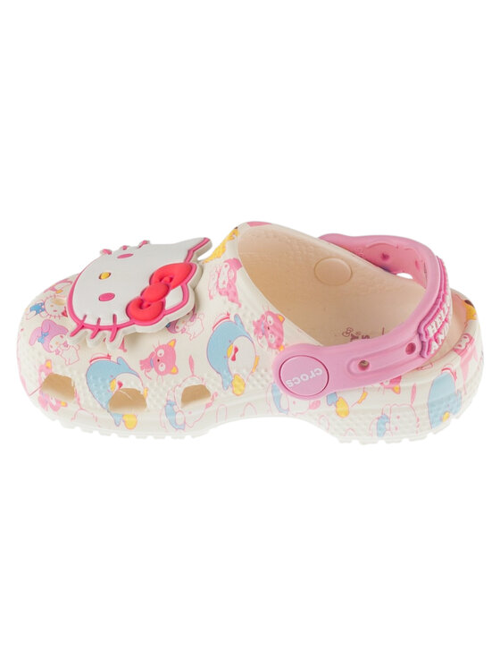 Crocs Crocs Ciabatte Classic Hello Kitty Clog T Bianco