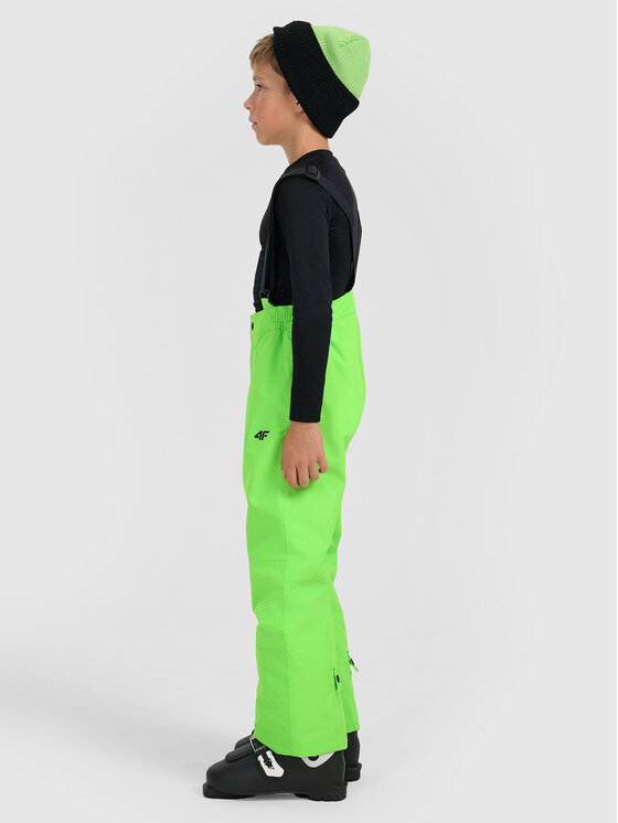 4F 4F Spodnie narciarskie SKI CLASSIC Zielony Regular Fit