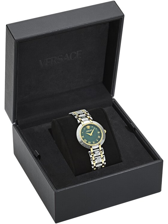 Versace Versace Zegarek VE0P00425 Srebrny
