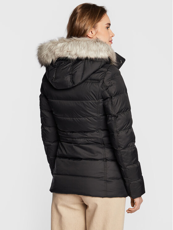 Tommy Hilfiger Tommy Hilfiger Giubbotto piumino Tyra WW0WW37486 Nero Regular Fit