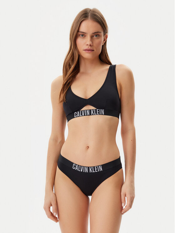 Calvin Klein Swimwear Calvin Klein Swimwear Bikini partea de jos KW0KW02856 Negru