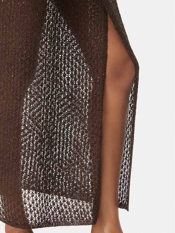 Guess Guess Vestito da spiaggia E6GK04 Z5402 Marrone Classic Fit