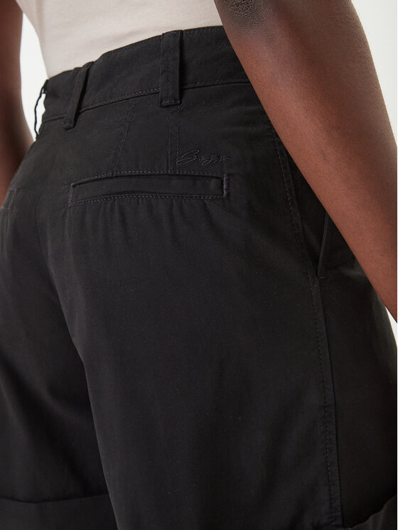 BOSS BOSS Stoffshorts C_Tanessa-D 50556391 Schwarz Regular Fit