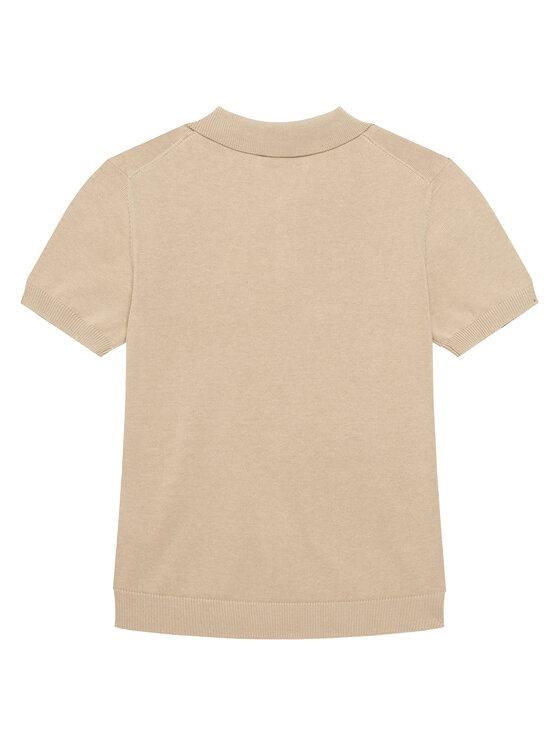 Beverly Hills Polo Club Beverly Hills Polo Club Polo majica 76B5W0031 Bež Regular Fit