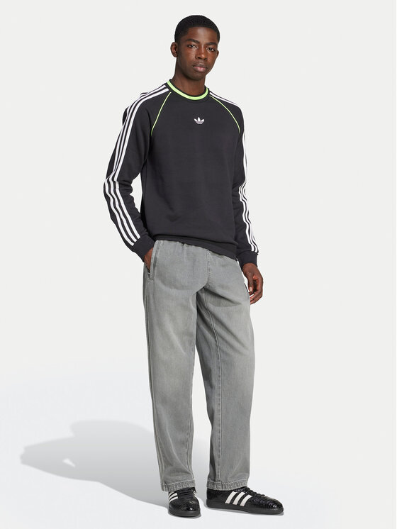 adidas adidas Džínsy adicolor Denim Stone JW5920 Sivá Regular Fit