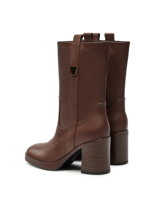 Coccinelle Coccinelle Ботуши Coccinelleoliver E4 RED 15 02 01 Кафяв