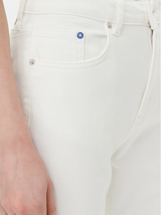 Karl Lagerfeld Jeans Karl Lagerfeld Jeans Džínsy A2W10135 Biela Straight Fit