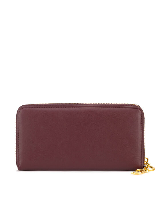 Juicy Couture Juicy Couture Голям дамски портфейл BIJXT8652WVP Бордо