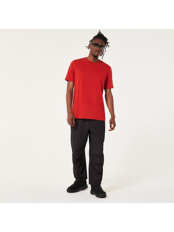 Oakley Oakley T-Shirt FOA404900 Czerwony Regular Fit