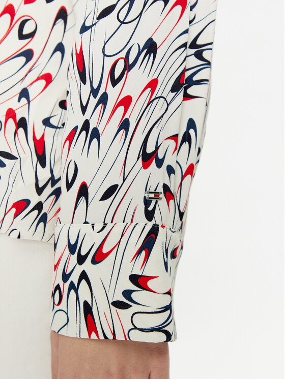 Tommy Hilfiger Tommy Hilfiger Košulja WW0WW42448 Écru Regular Fit