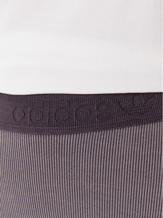 adidas adidas Pantaloni scurți ciclism Essentials Rib JW3592 Gri Slim Fit