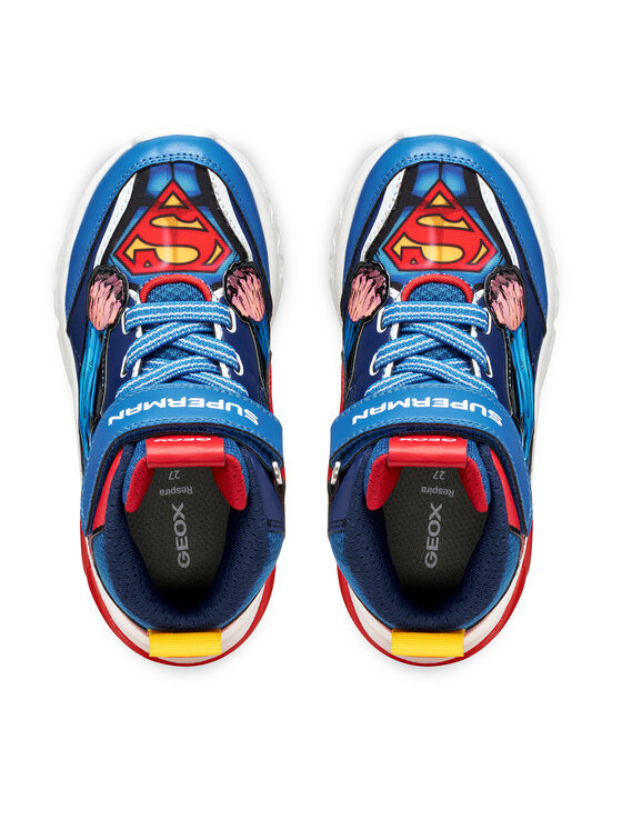 Geox Geox Sneakers J Ciberdron J56LBF 0BC14 C0200 M Albastru