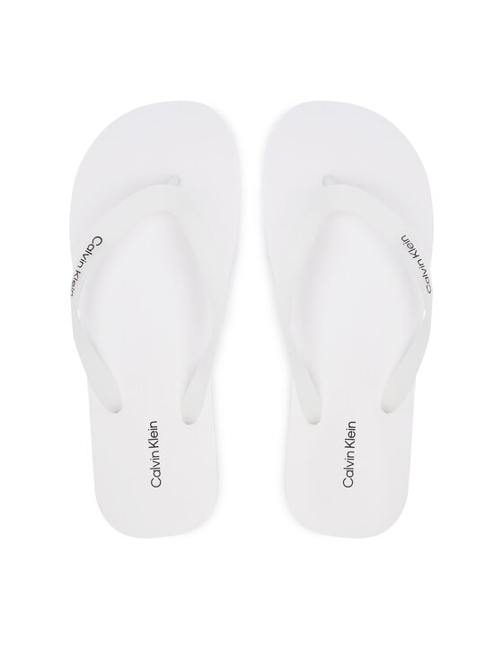 Calvin Klein Calvin Klein Varbavahesandaalid Logo Strap HM0HM02105 Valge