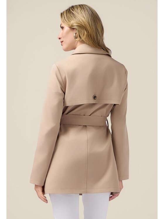 Oltre Oltre Cappotto 0047R000438N002 Écru Regular Fit