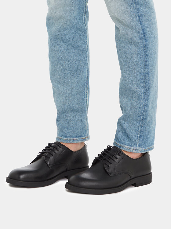 Calvin Klein Calvin Klein Обувки Derby Pb HM0HM01246 Черен