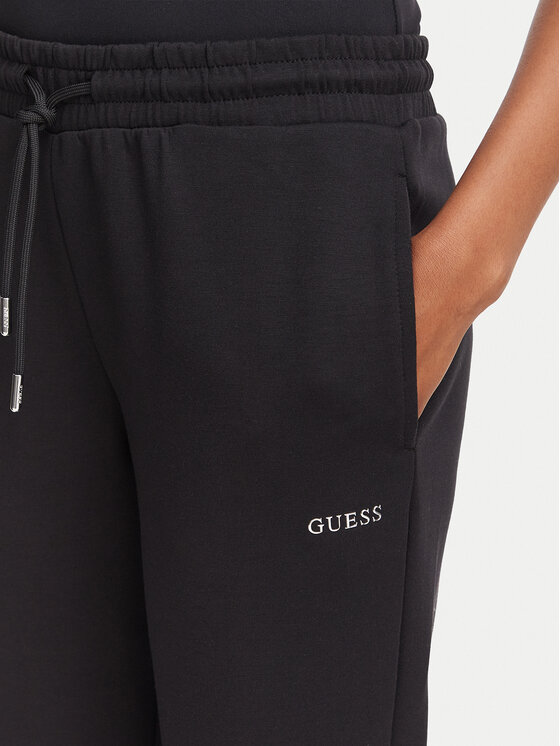 Guess Guess Sportinės kelnės V6YB25 K4803 Juoda Regular Fit