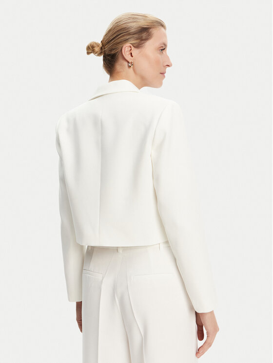 Tatuum Tatuum Švarkas Reneta T2508.024 Écru Slim Fit