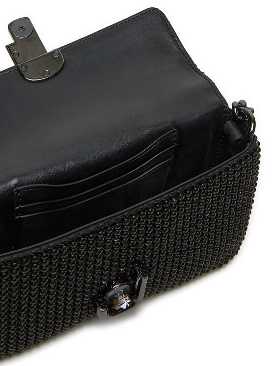 Marc Jacobs Marc Jacobs Τσάντα The Rhinestone J Marc Mini Shoulder Bag H912M06RE22 Μαύρο