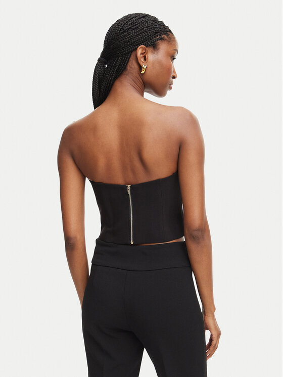 Bardot Bardot Top Paltrow 60463TB Čierna Slim Fit