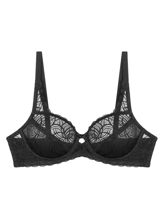 Triumph Triumph Сутиен с банели Amourette Graphic 10229007 Черен