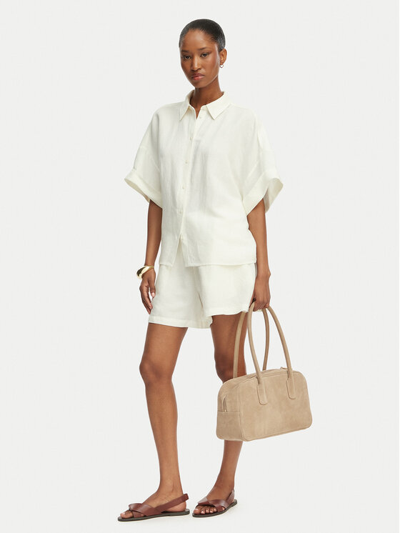 BOSS BOSS Hemd C_Bisenas 50559261 Creme Regular Fit