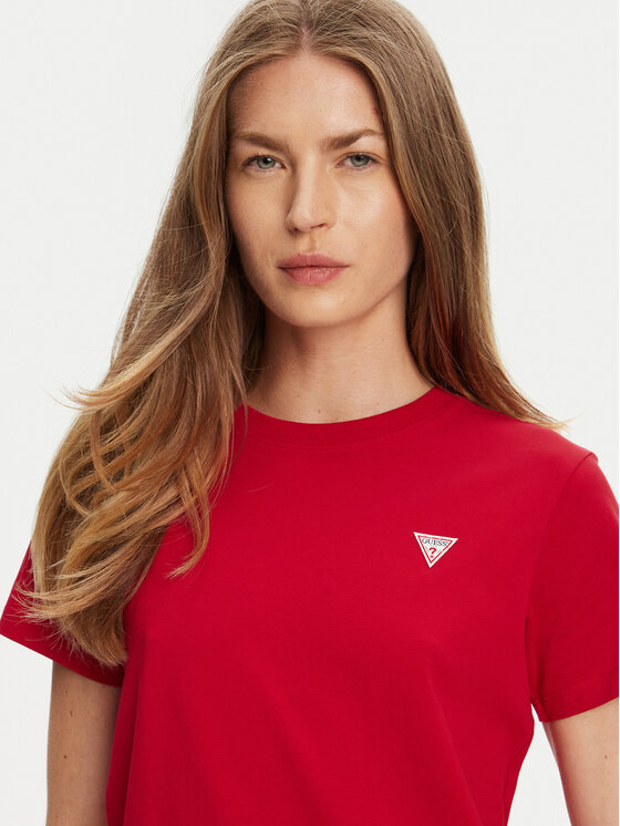 Guess Jeans Guess Jeans T-shirt W4YI10 J1314 Rosso Regular Fit