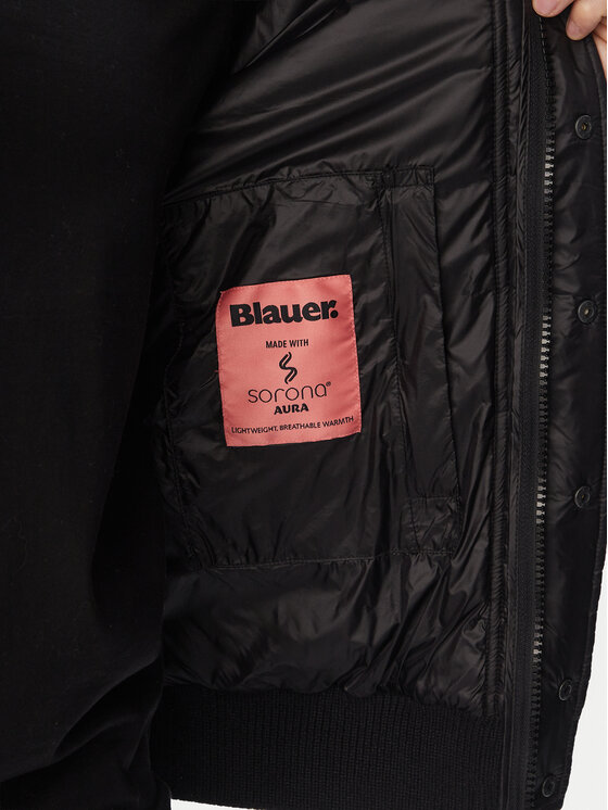 Blauer Blauer Kurtka przejściowa Leverett 26WBLUC02008 Czarny Regular Fit
