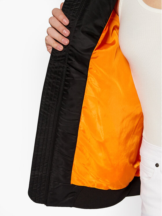 Calvin Klein Jeans Calvin Klein Jeans Μπόμπερ μπουφάν J20J221082 Μαύρο Oversize