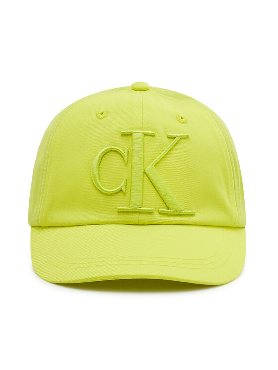 Calvin Klein Jeans Calvin Klein Jeans Czapka z daszkiem Mix Media IU0IU00251 Zielony