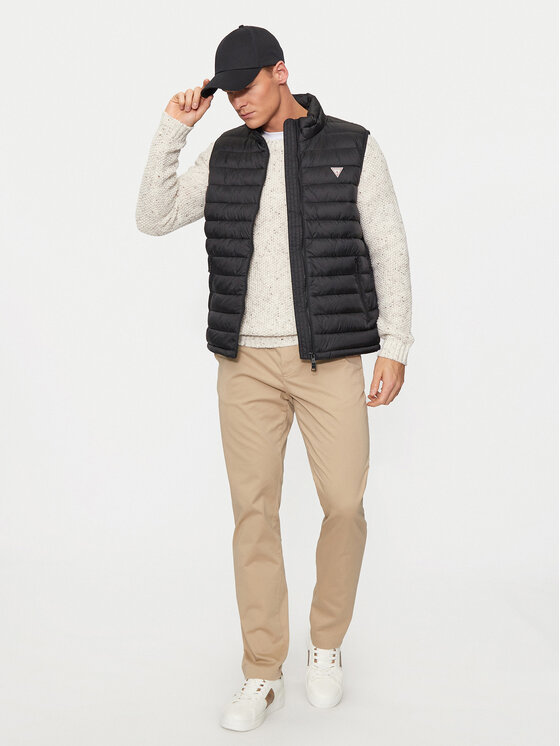 Guess Guess Γιλέκο M4YN11 WG922 Μαύρο Regular Fit
