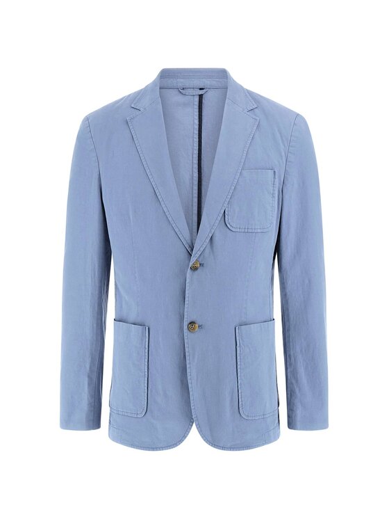 Guess Guess Bunda pro přechodné období 175055 Světle modrá Classic Fit