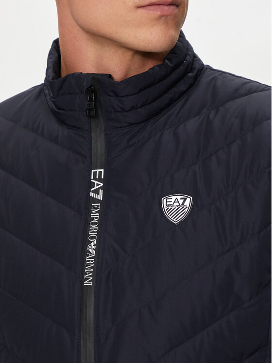 EA7 Emporio Armani EA7 Emporio Armani Prsluk 8NPQ02 PNE1Z 1562 Tamnoplava Regular Fit
