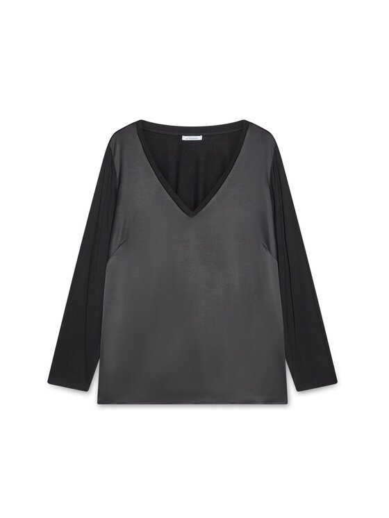 Fiorella Rubino Fiorella Rubino Bluzka G251L008563N033 Czarny Regular Fit