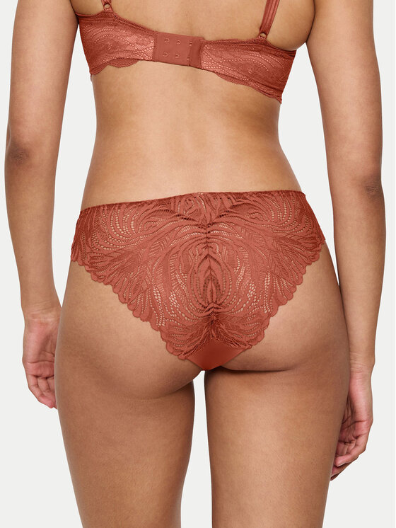 Triumph Triumph Klasične spodnje hlačke Pretty 10222241 Oranžna