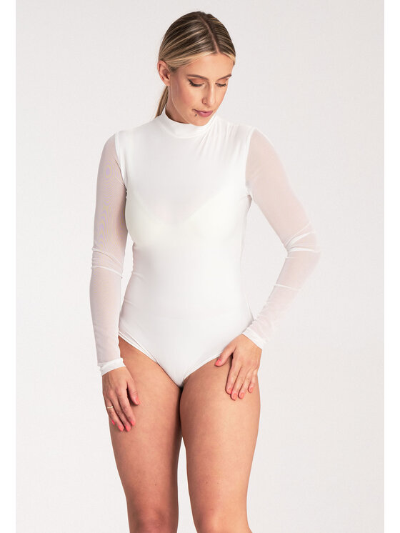 FIGL FIGL Body M1039 Biały Regular Fit