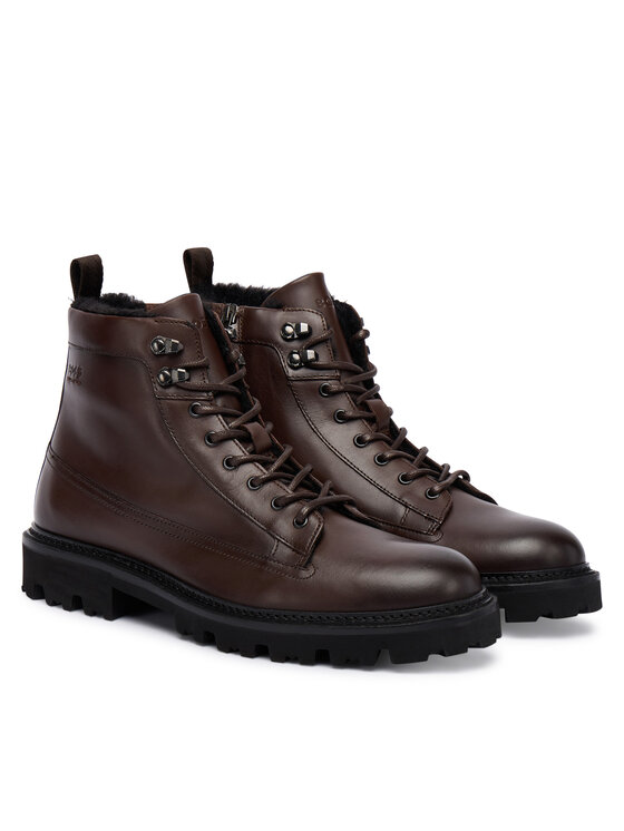 BOSS BOSS Schnürschuhe Julyo 50552570 Braun