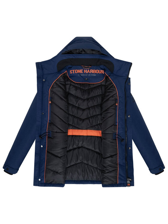 Stone Harbour Stone Harbour Kurtka zimowa Wadiim Niebieski Regular Fit