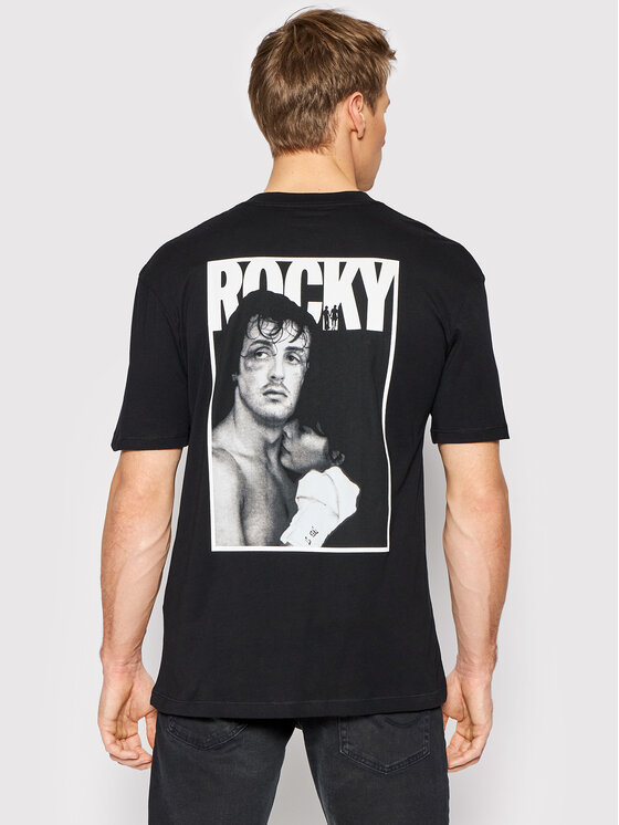 T-shirt Rocky Legend 12205795 Nero Relaxed Fit