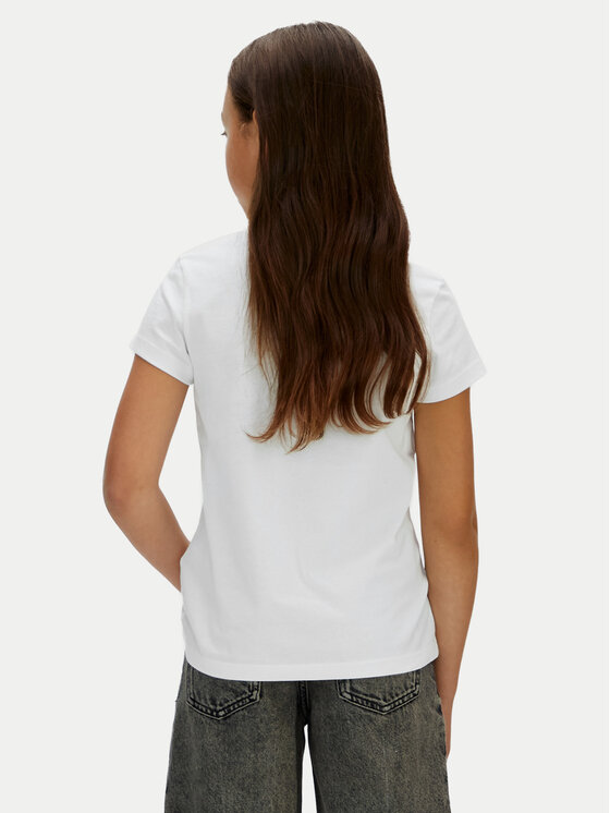 Calvin Klein Jeans Calvin Klein Jeans T-krekls Signature IG0IG03061 Balts Regular Fit