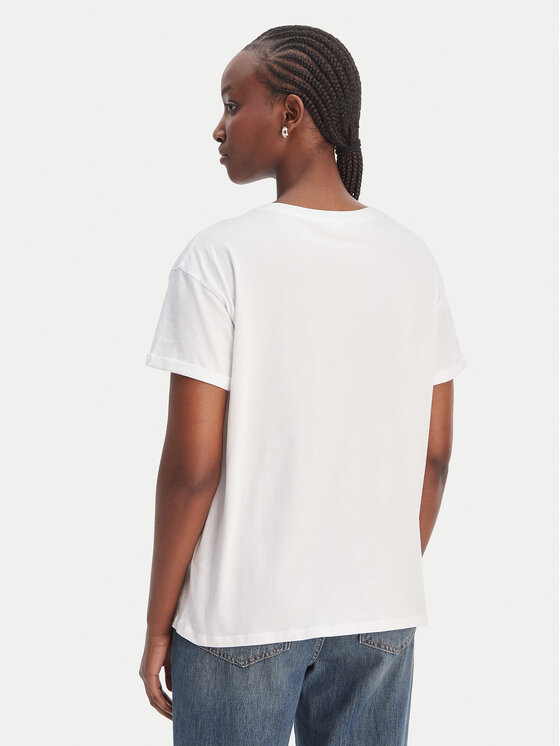 Liu Jo Liu Jo T-Shirt WA6372 JS923 Λευκό Regular Fit