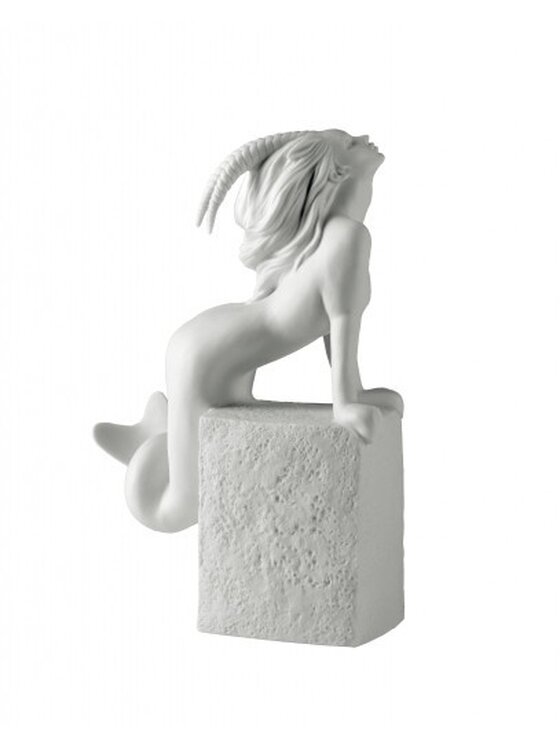 Lamart Lamart Figurka Znak Zodiaku- Koziorożec - Christel Marott Biały