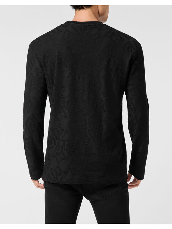 PHILIPP PLEIN PHILIPP PLEIN T-Shirt 26191 Czarny Regular Fit