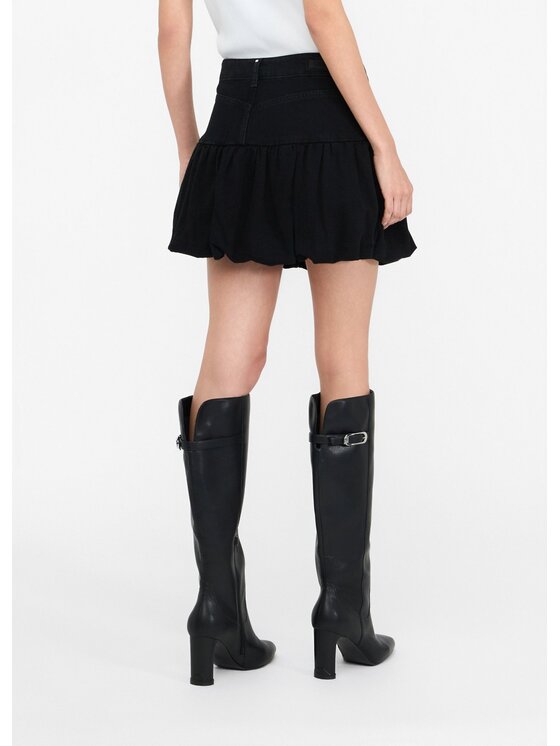 Liu Jo Liu Jo Gonna di jeans UF5138D028787469 Nero Regular Fit