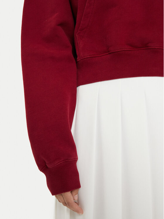 Tommy Jeans Tommy Jeans Džemperis Varsity DW0DW19291 Raudona Relaxed Fit