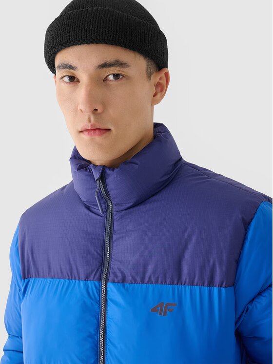 4F 4F Talvejope 4FWAW24TDJAM485 Sinine Regular Fit