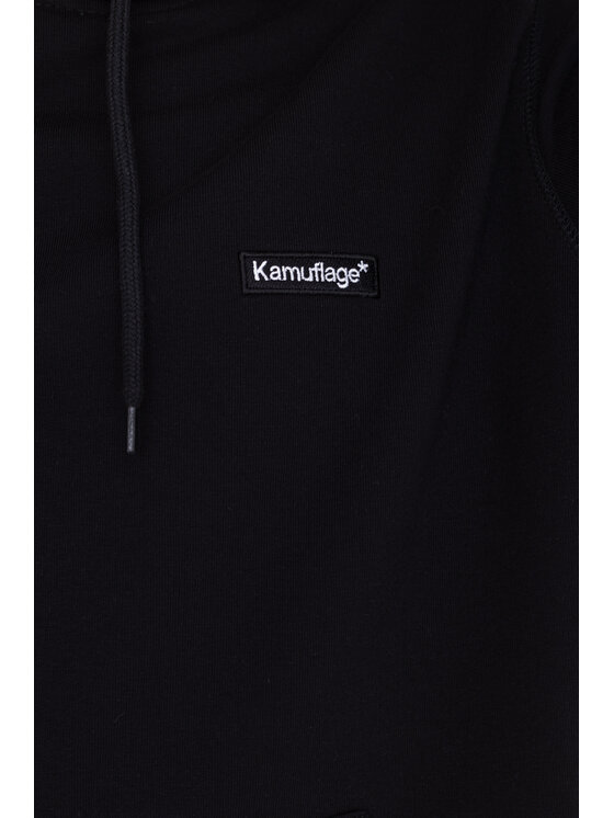 Kamuflage Kamuflage Bluza Kamuflage Minilogo Czarny Loose Fit