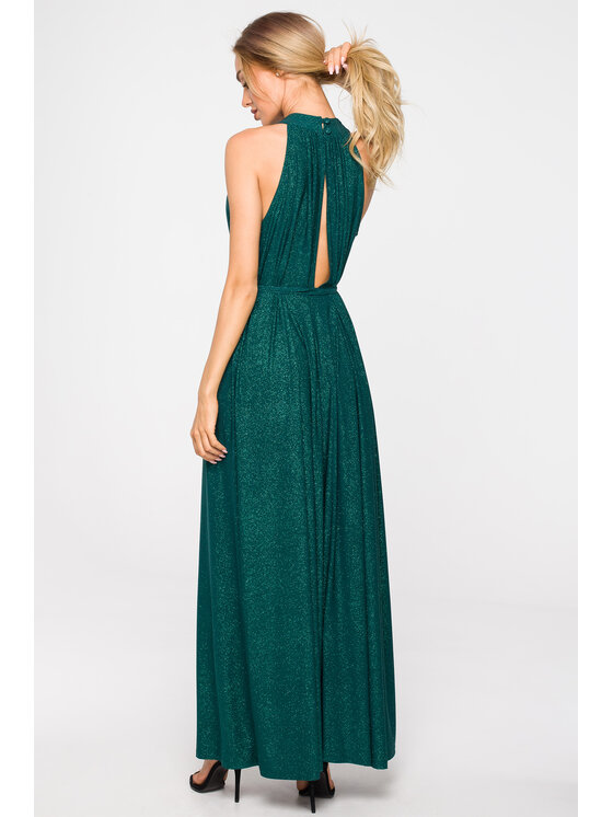 Made of Emotion Made of Emotion Abito da sera M721 Verde Premium Fit